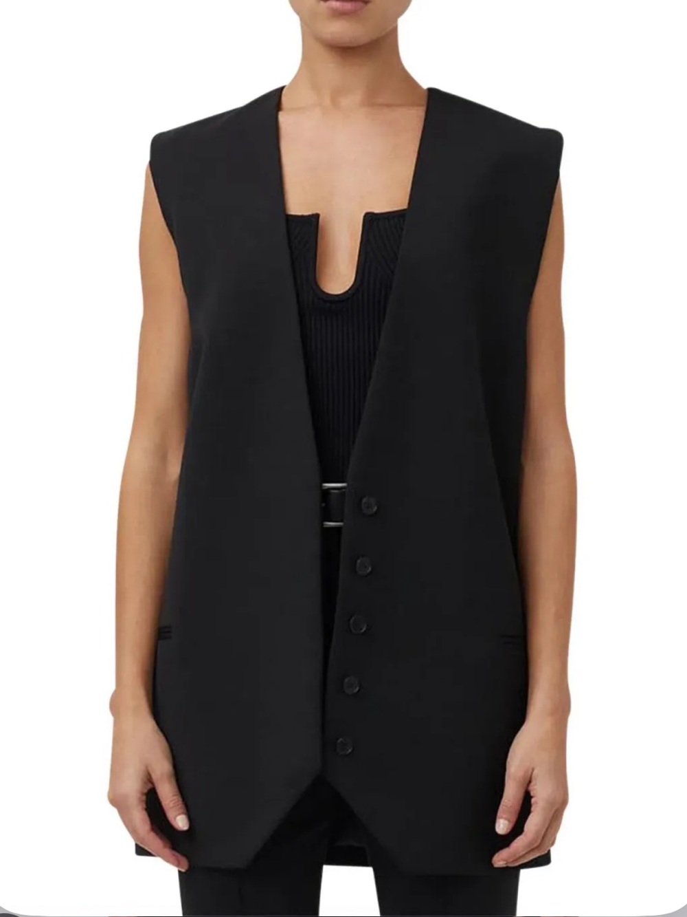 Camilla and Mark Valentina Vest Black Size 10